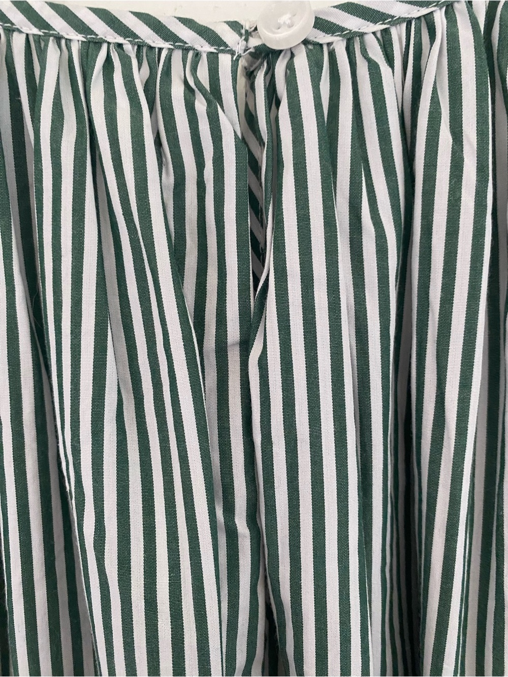 LAKE Striped Green Puff-Sleeve dress - Picture 5 of 7
